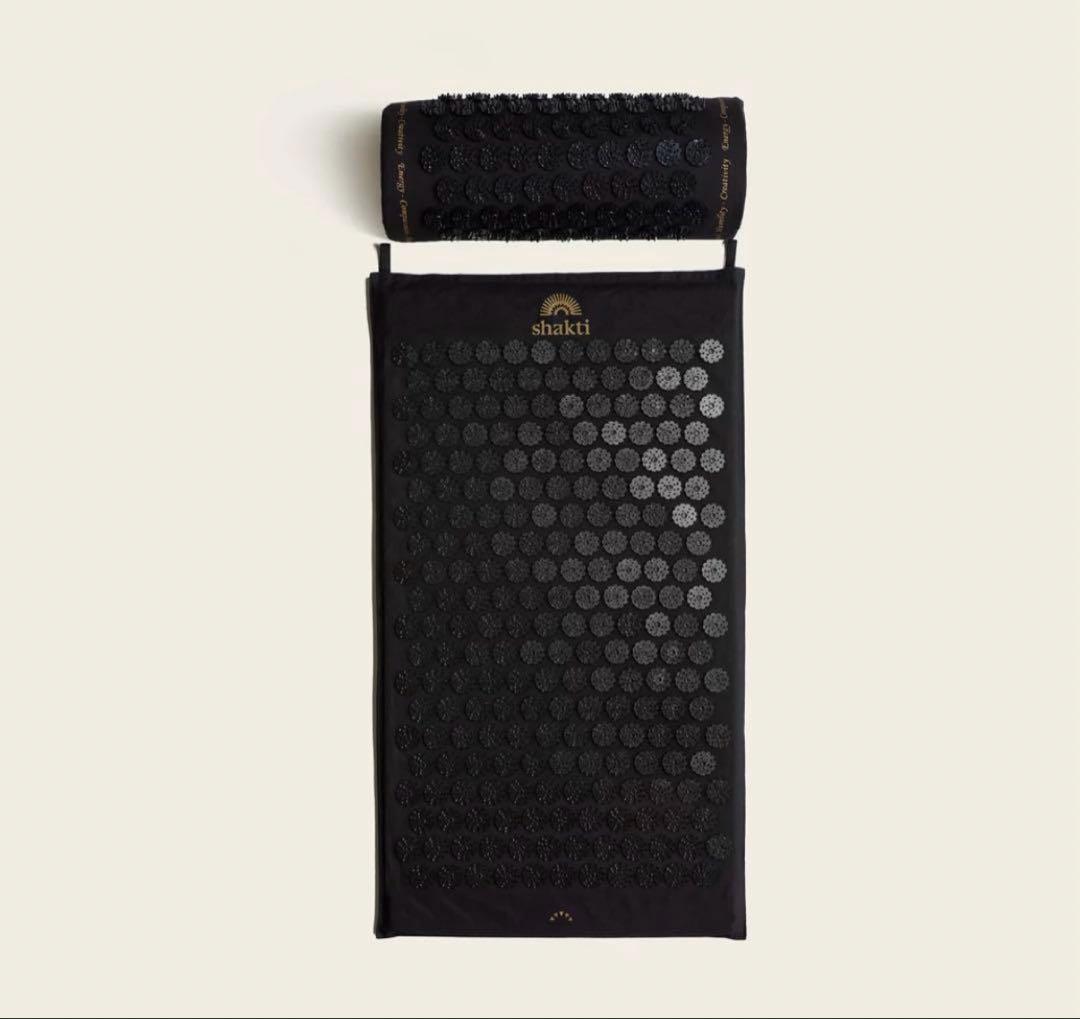 新品未開封 シャクティマット オリジナル Lv2 ピロウセット ブラック 正規品