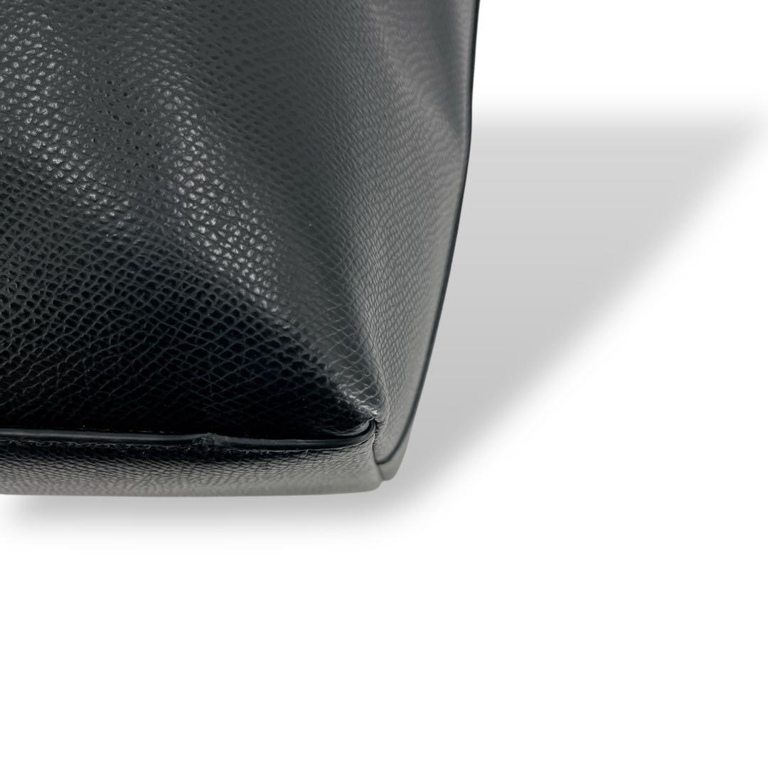 コラボ　別注　コーチ×メルセデスベンツ　トートバッグ　メトロポリタン　レザー　黒