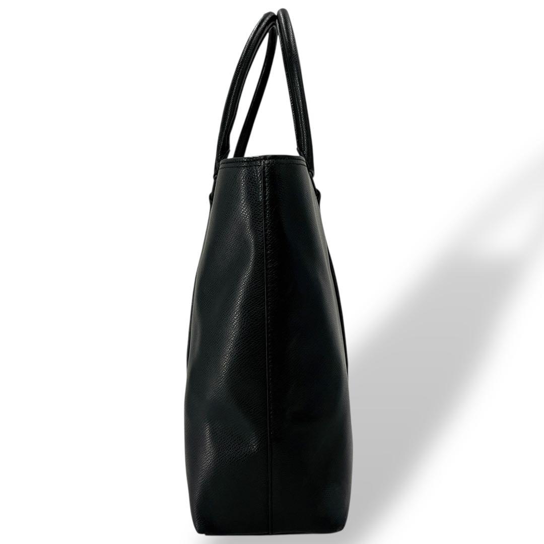 コラボ　別注　コーチ×メルセデスベンツ　トートバッグ　メトロポリタン　レザー　黒