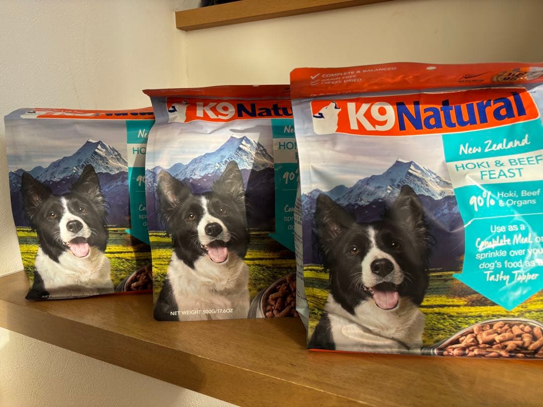 K9ビーフ&ホキ 500g✖️3