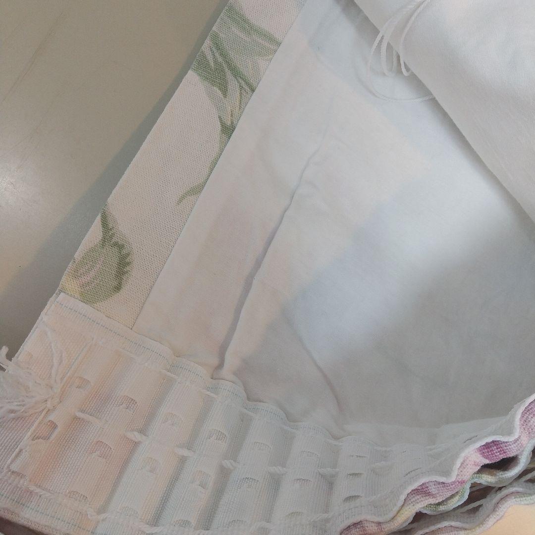 一枚ローラアシュレイゴスフォードシクラメン カーテン