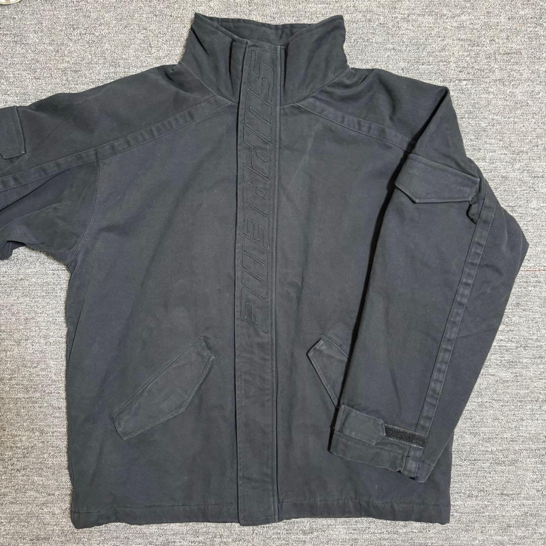 【美品】Supreme Brushed Twill Zip Jacket