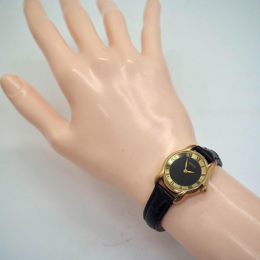 415 GUCCI　レディース　時計　ローマ文字　新品ベルト　5100L 希少