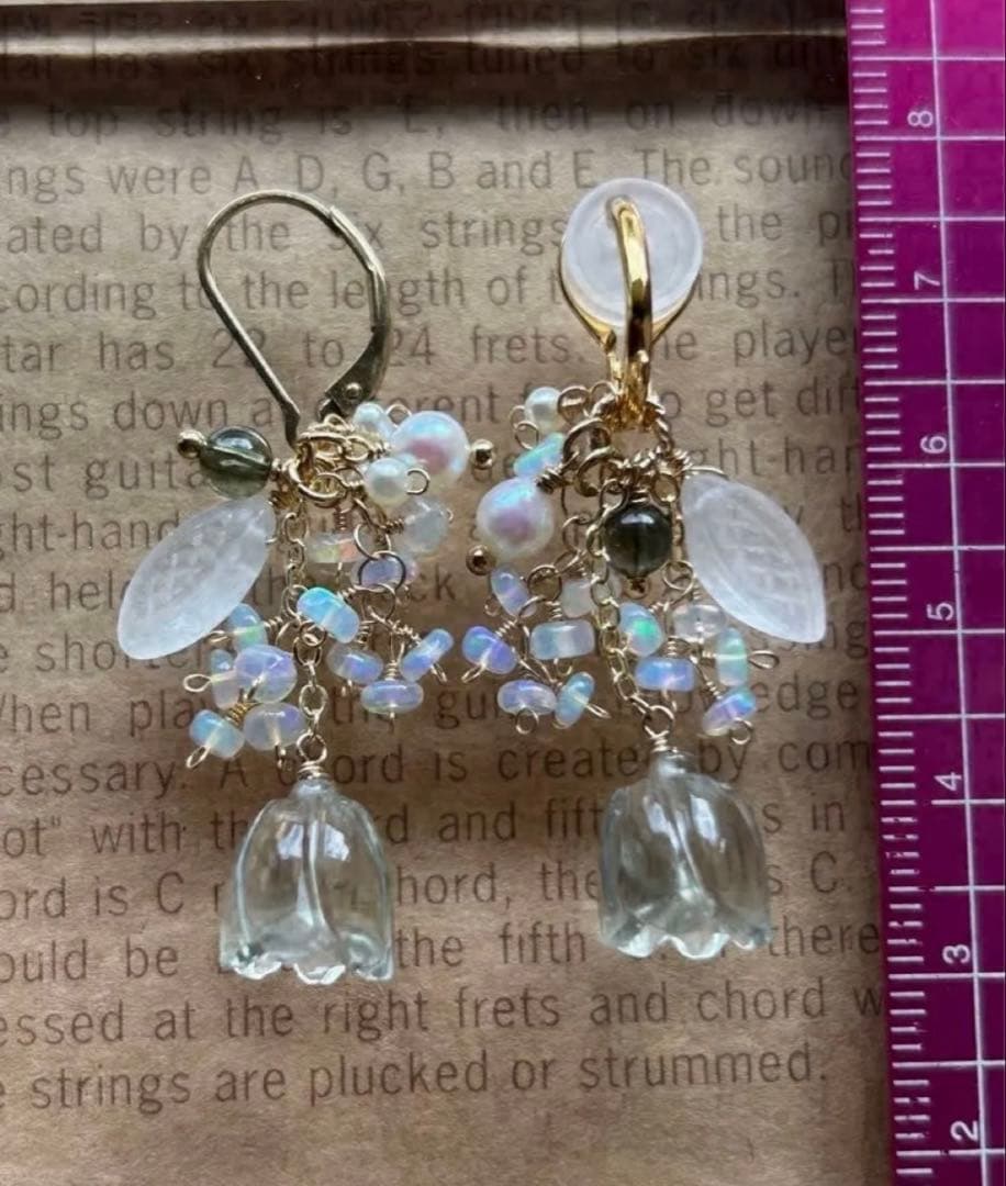 ぷしゅ❇️❣️ グリーンアメジストすずらん＆コーネルピン他