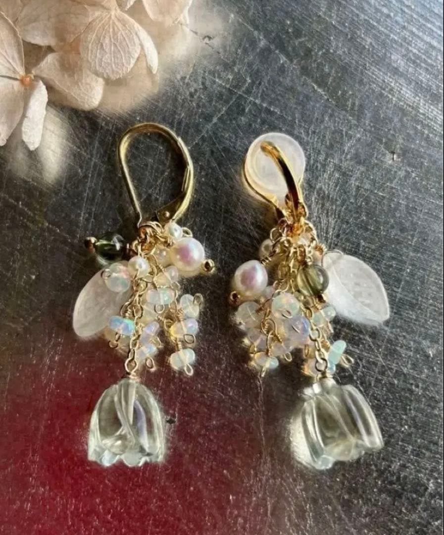 ぷしゅ❇️❣️ グリーンアメジストすずらん＆コーネルピン他