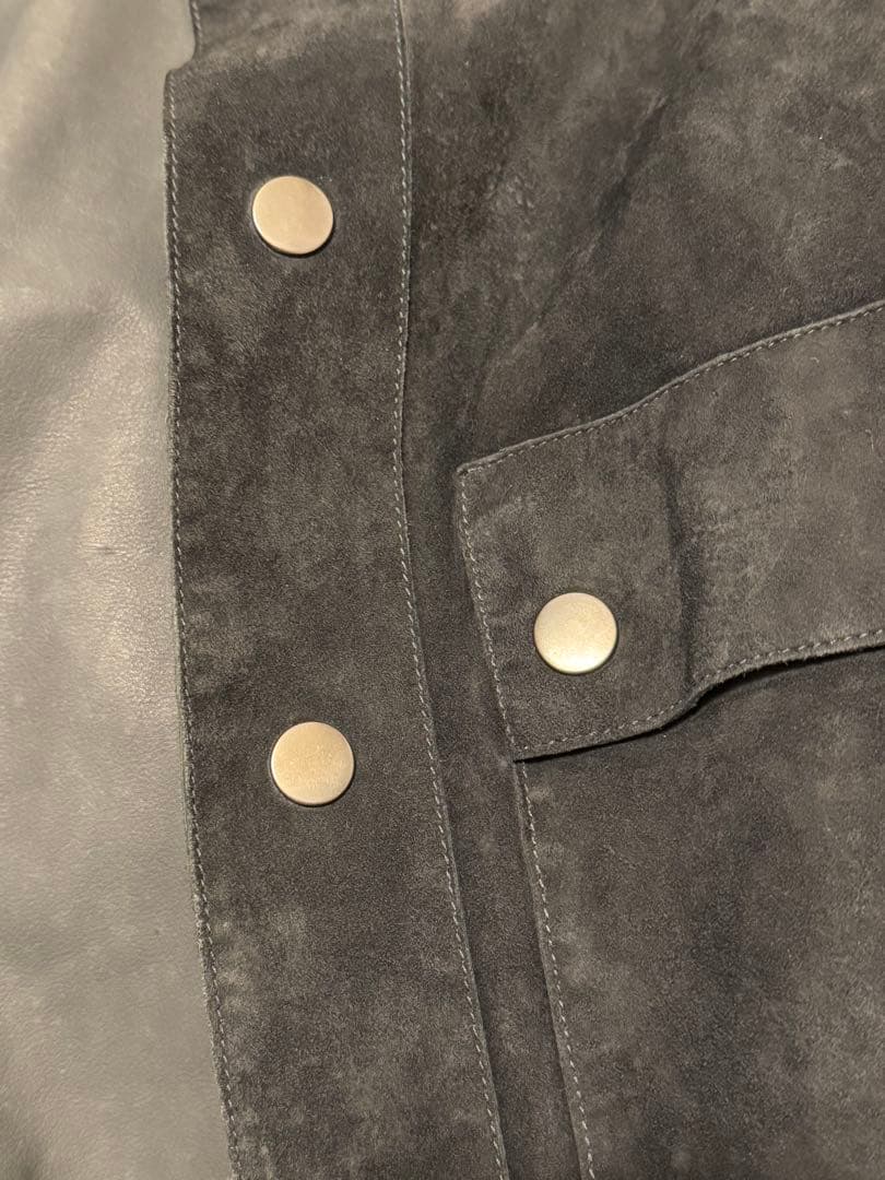 GUCCI 2001aw トムフォード期スエードレザー ジャケット 44