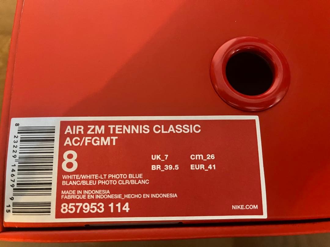 ア*ン様 AIR ZM TENNIS CLASSIC fragment US8