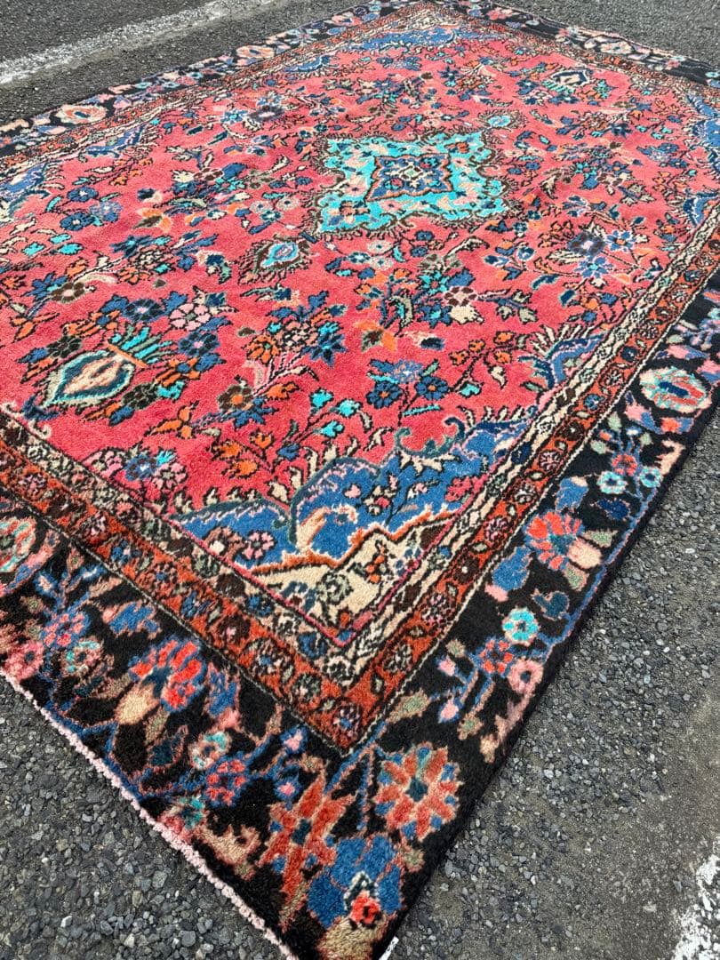 アンティークジョーザン産 ペルシャ絨毯