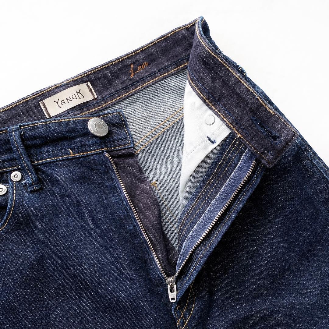 最終値下げ✨YANUK ボーイズストレート LEA OWI インディゴブルー25
