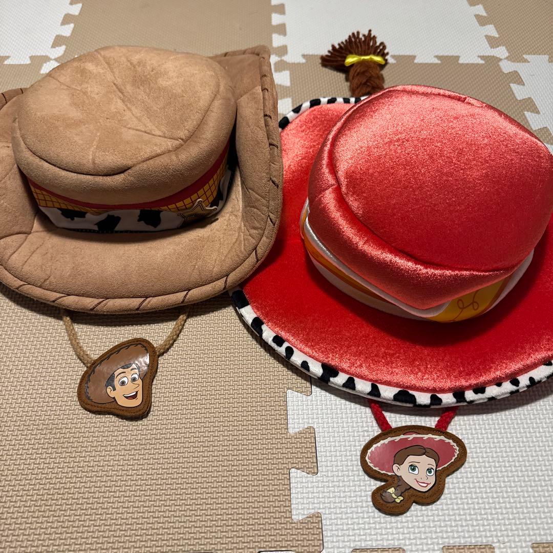 トイストーリー ジェシー ウッディ ファンキャップ ハット 被り物 ディズニー
