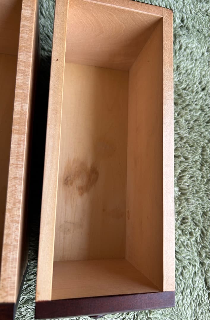 hiro　北海道民芸 面白小箱引き出し収納　2個セット