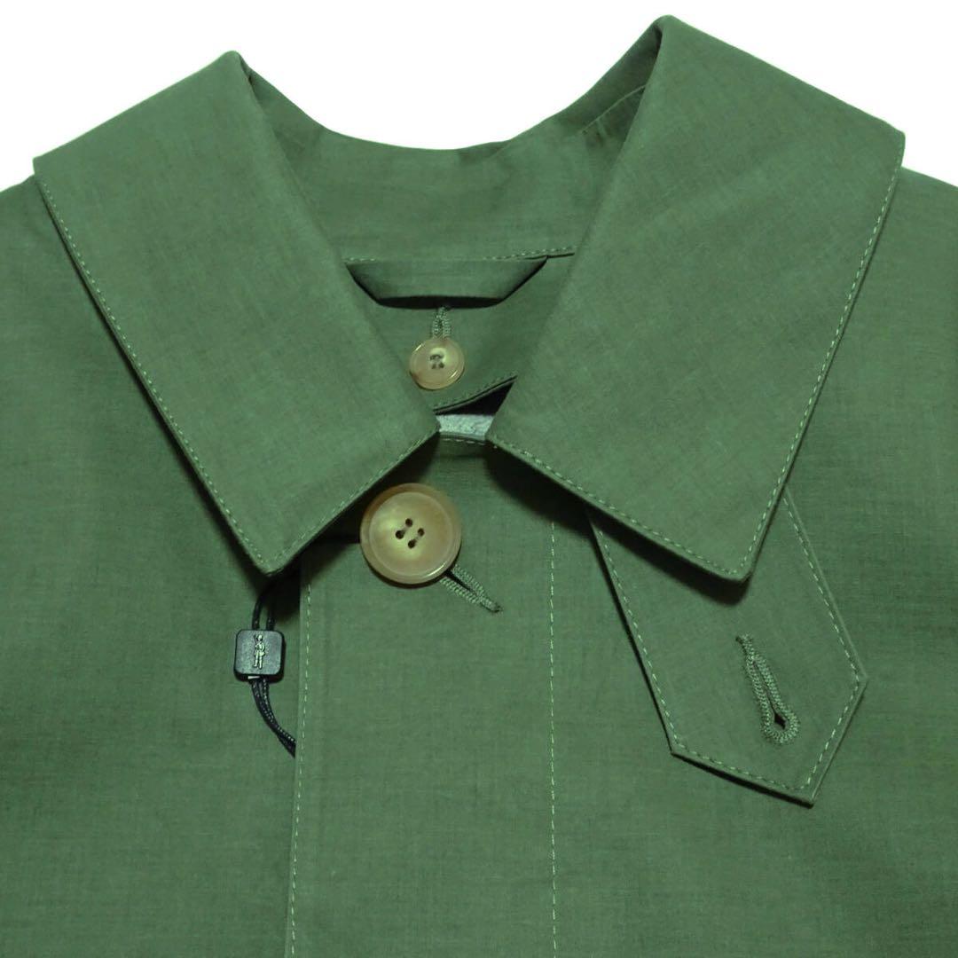 MACKINTOSH DUNKELD ゴム引きステンカラーコート36/18.5万