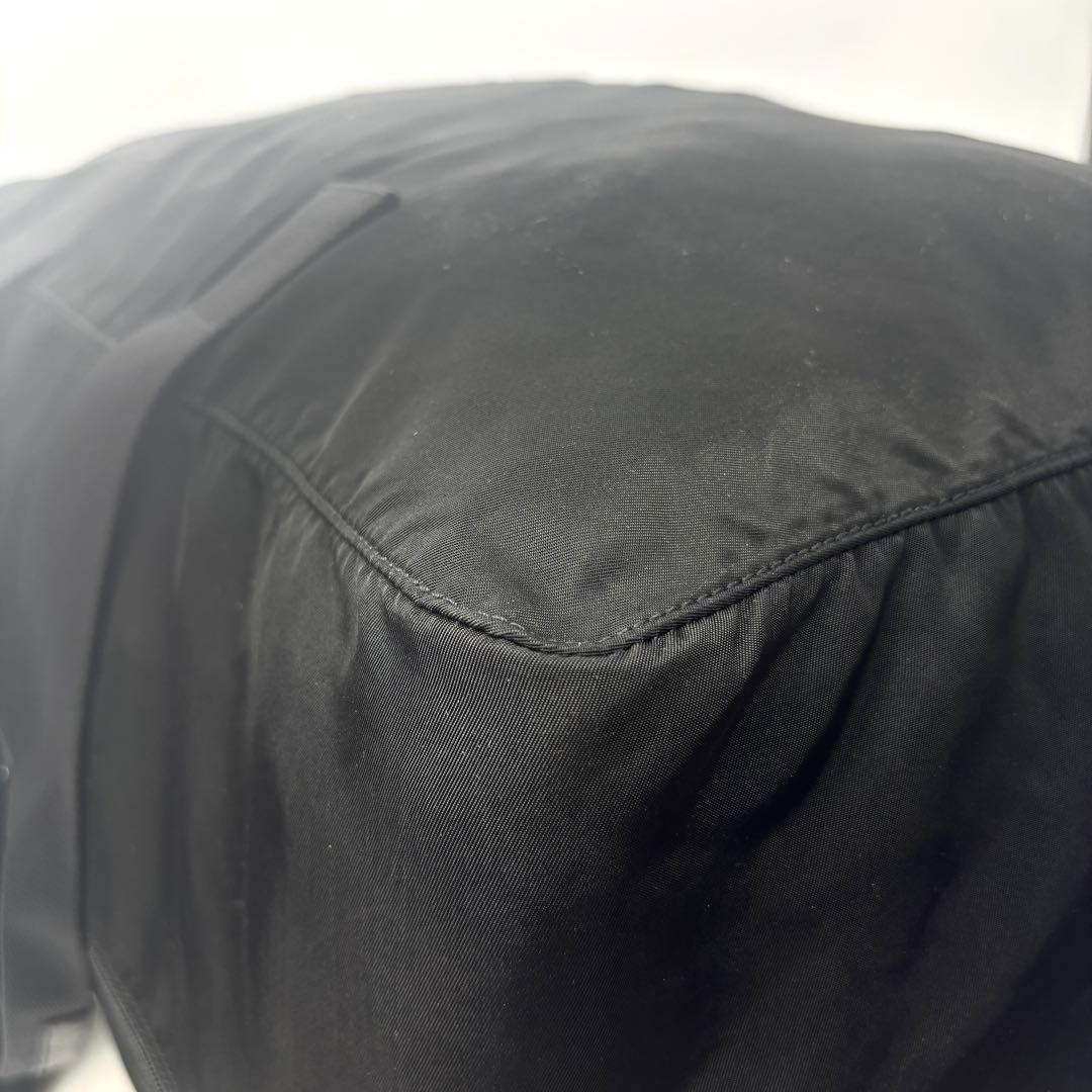 【美品】PRADA ブラック ボストンバッグ ナイロン ボストンバッグ