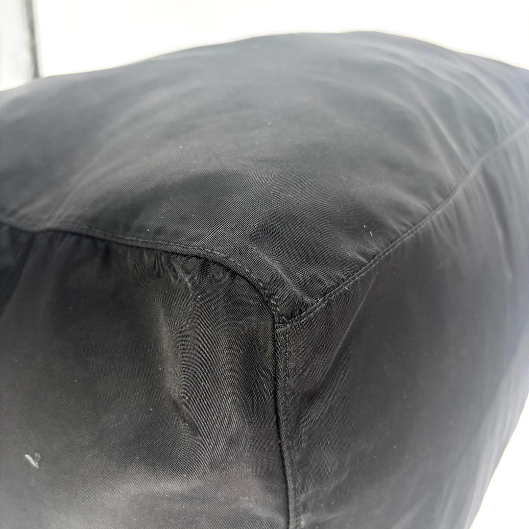 【美品】PRADA ブラック ボストンバッグ ナイロン ボストンバッグ