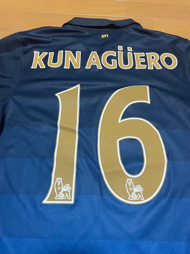14/15 マンチェスターシティ アグエロ ユニフォーム