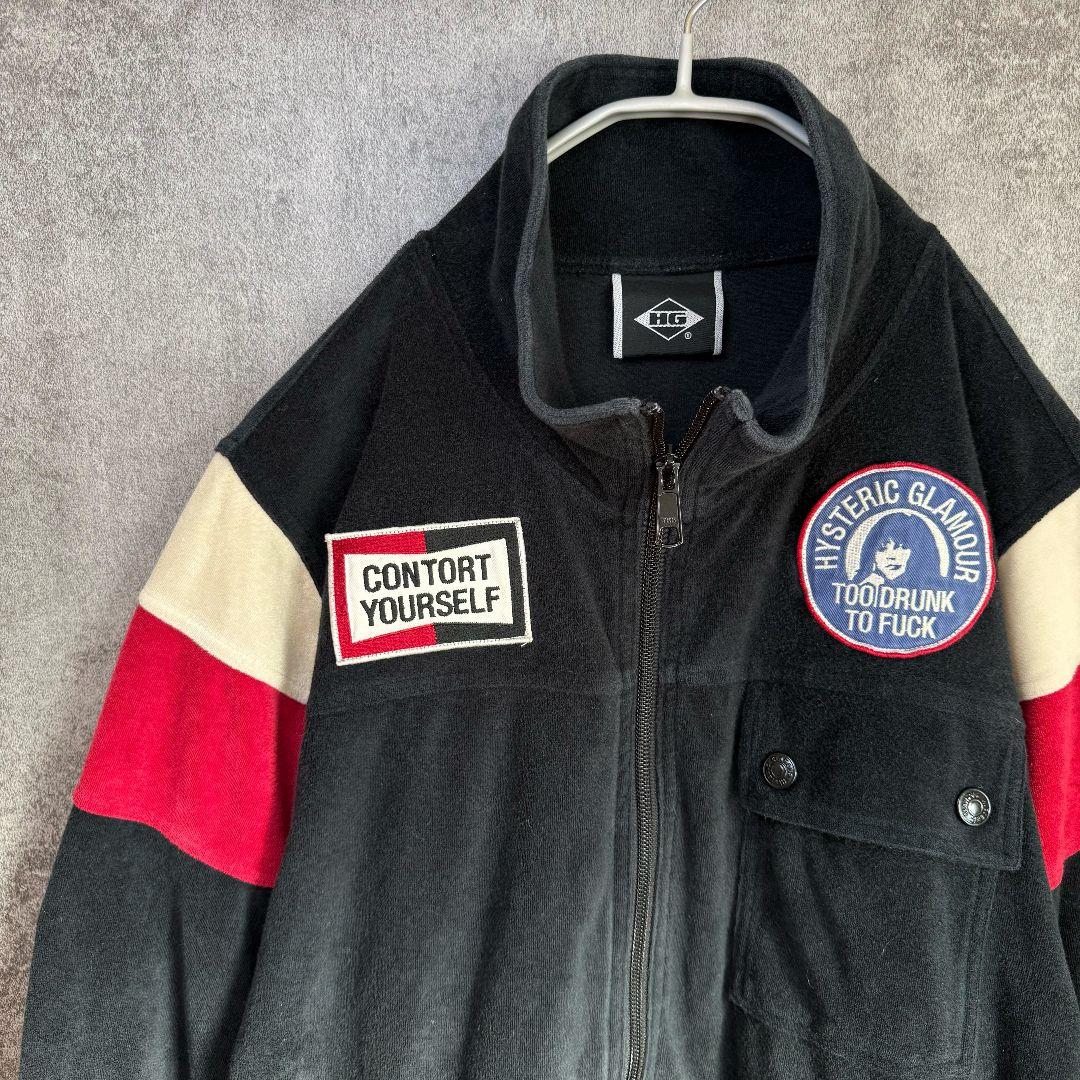 Hysteric Glamour ジップアップジャケット　ガールワッペン