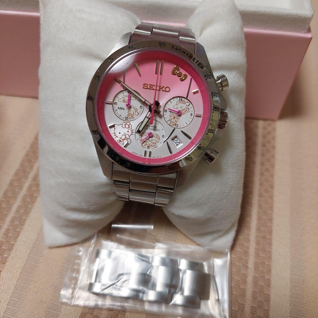 SEIKOハローキティ50周年新幹線ウォッチ500系