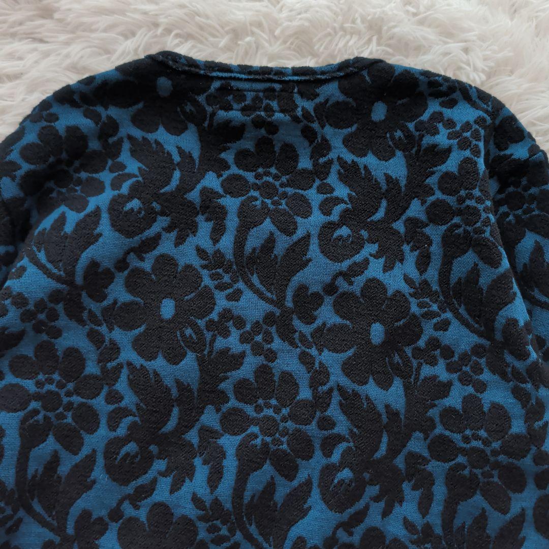 美品 ワイズ ヨウジヤマモト 花柄 ジャガード ウール プルオーバー サイズ3