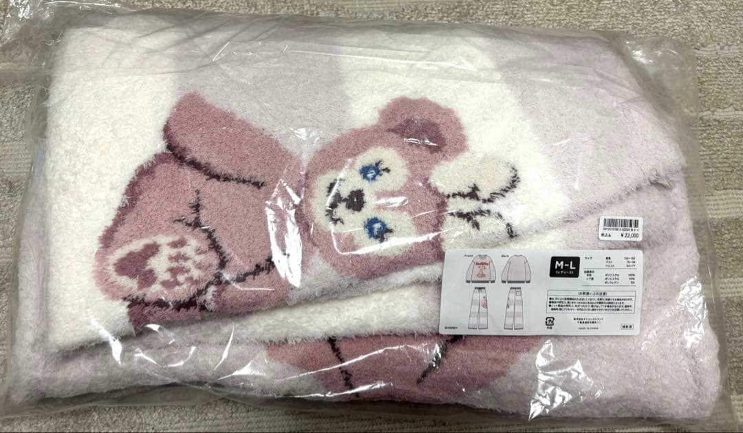 【未開封】ジェラートピケ　シェリーメイ ルームウェア　ディズニーシー