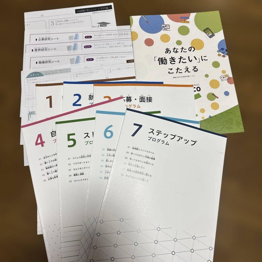 リタリコワークス　テキスト　1～7全巻　おまけ付き