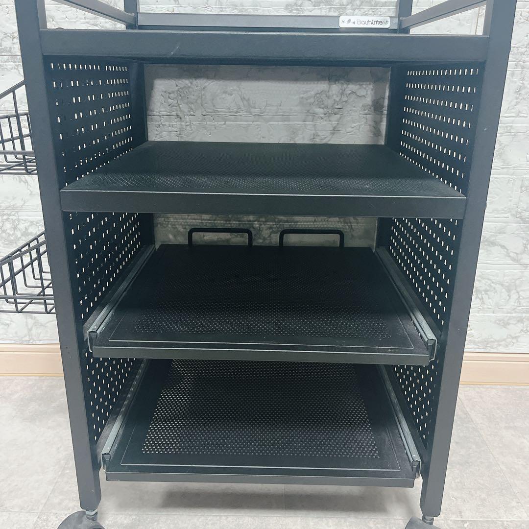 Bauhutte(バウヒュッテ) ゲーム機収納ラック スライダー式