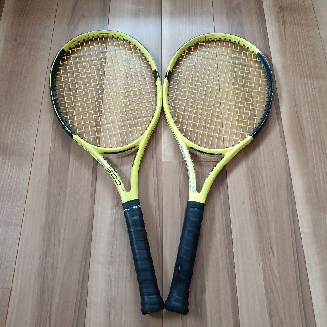 ダンロップ　SX300LS テニスラケット イエロー 2本セット