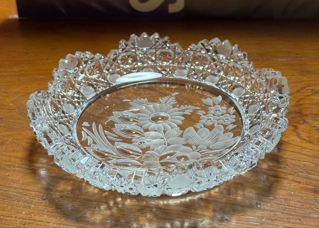 『 マイセン クリスタル ガラス クリアー 』 《ヴィンテージ》《未使用》