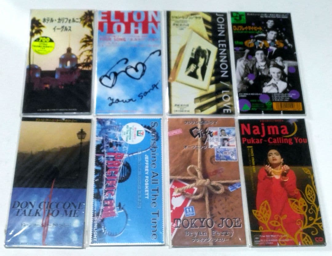 B*B様 (全134枚)洋楽ロックポップスＣＤシングル　年代物中古美品未開封多数