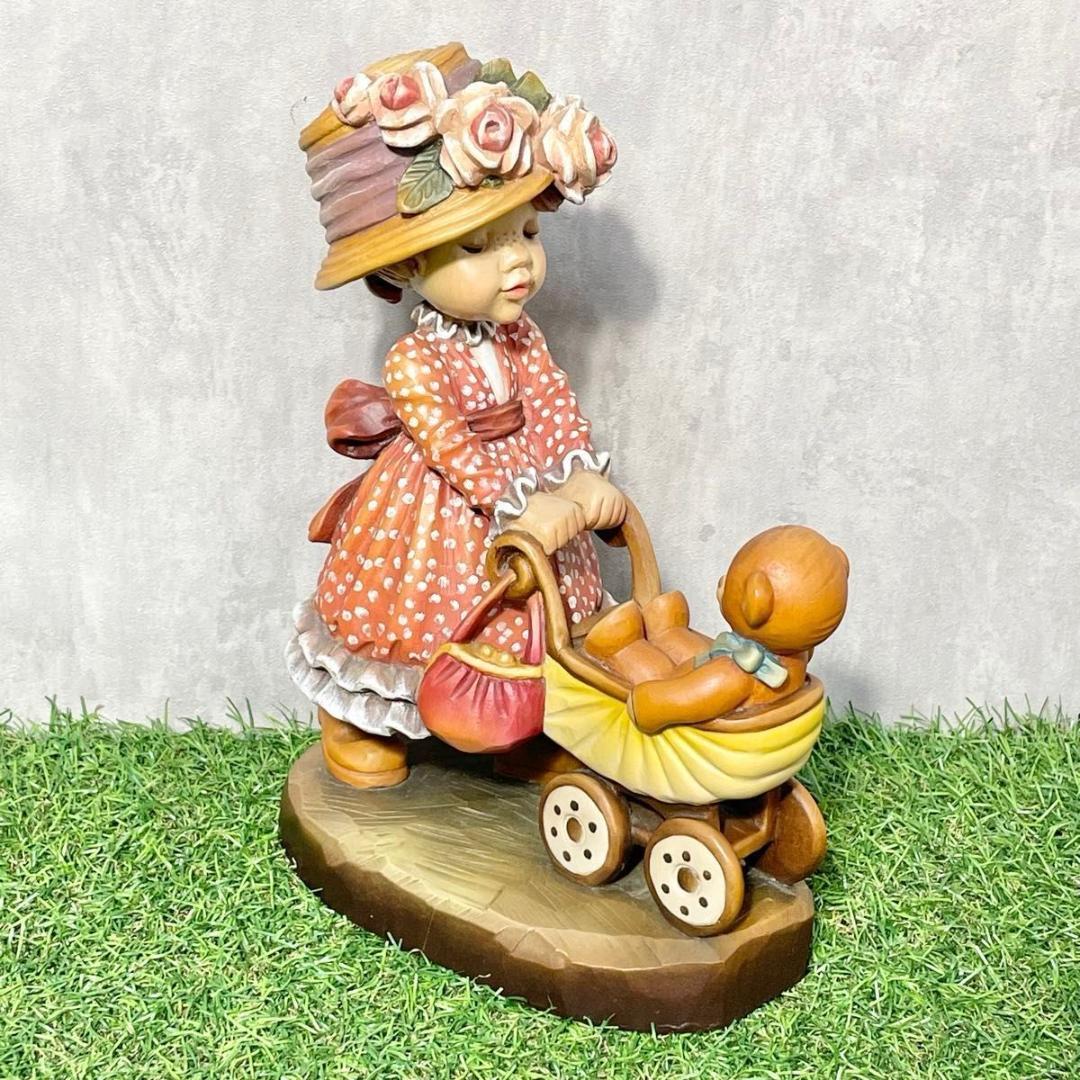 アンリ ANRI Sarah Kay サラ・ケイ 木彫り おさない乳母 400体