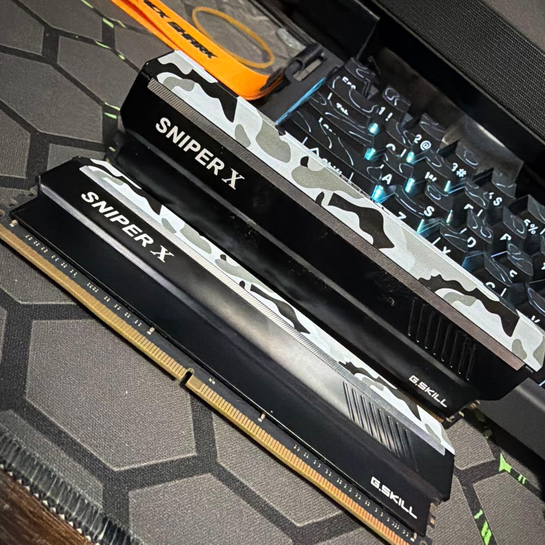 W*D様 G.SKILL SNIPER X DDR4-3600 32GB CL1