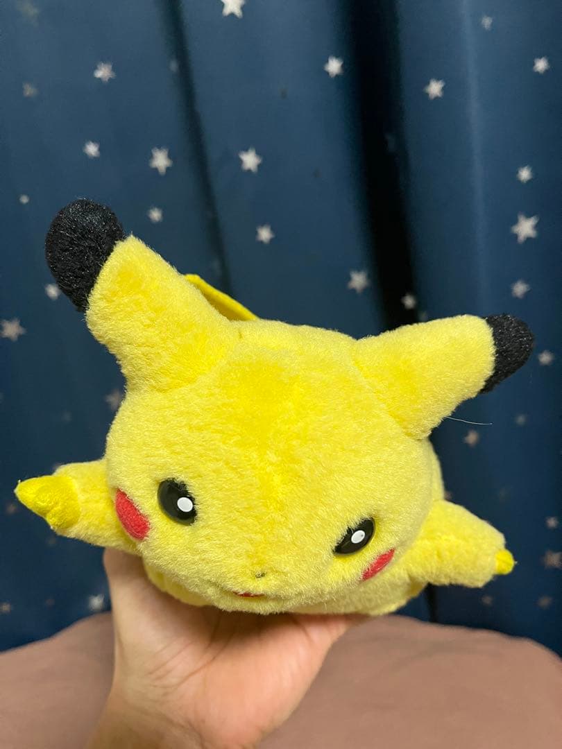 激レア TOMY 初期ピカチュウ ピース ぬいぐるみ レトロ