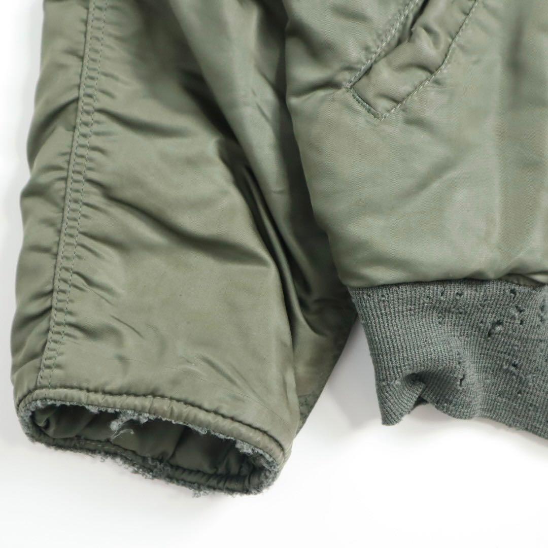 Vintage 70s ALPHA 実物 n2b ジップ破損 フライトジャケット