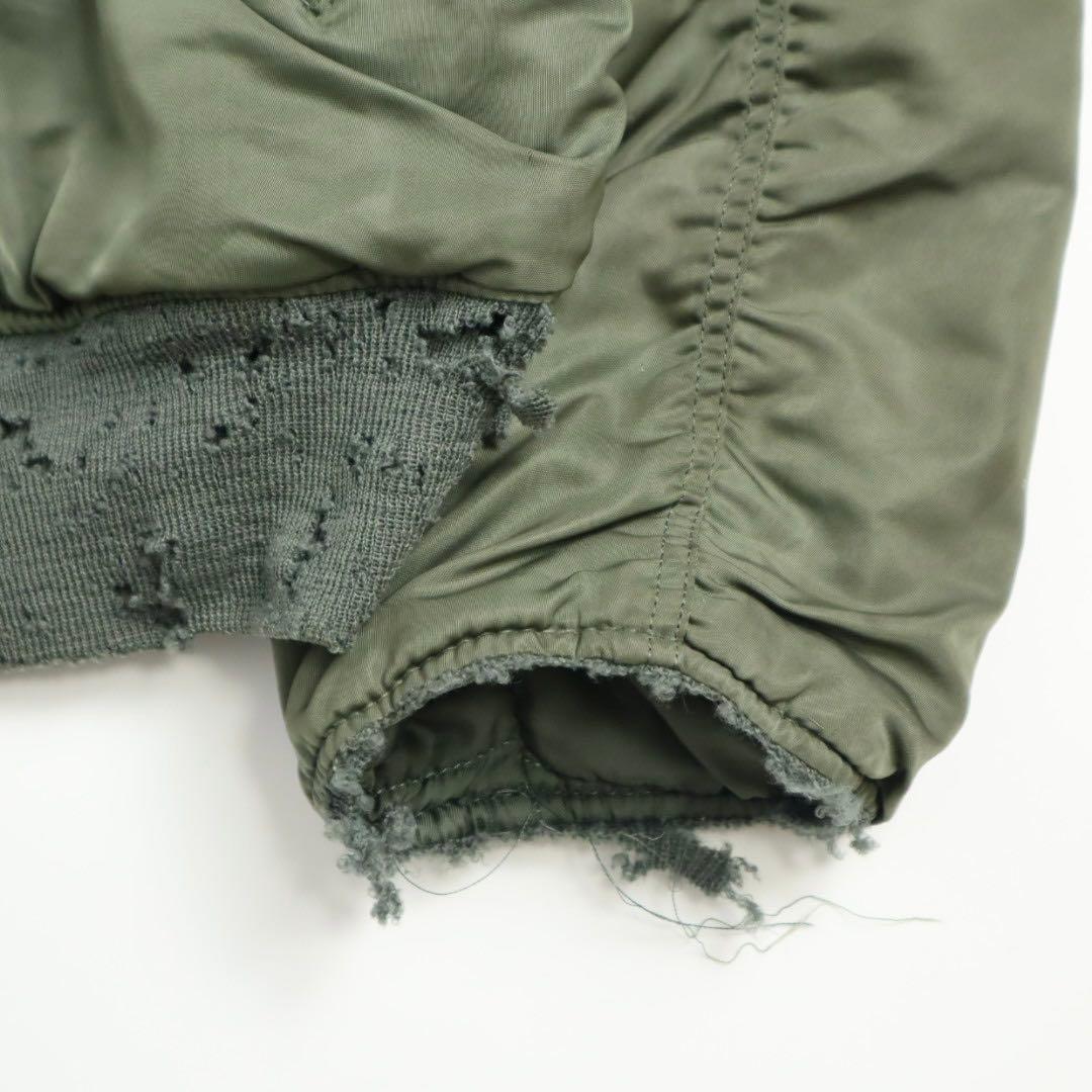 Vintage 70s ALPHA 実物 n2b ジップ破損 フライトジャケット