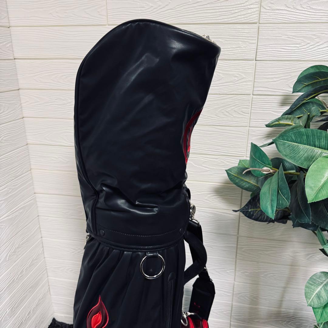 MIEKO UESAKO SPORTS キャディバッグ ファイヤー 炎