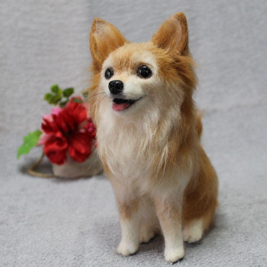 あおさま専用 羊毛フェルト オーダー 「リアルで可愛いワンちゃん」