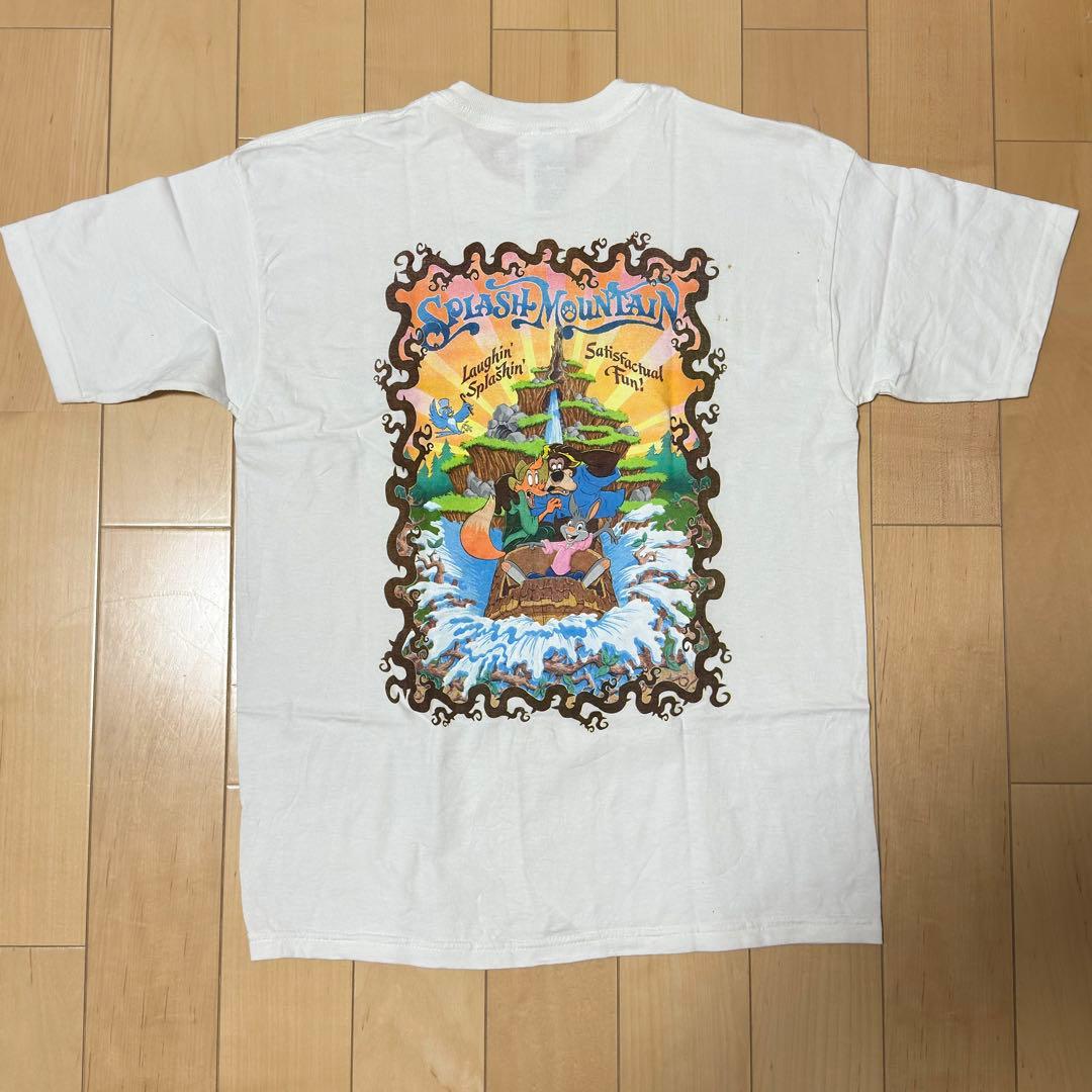 ディズニー スプラッシュマウンテン Tシャツ ポスターデザイン 90s