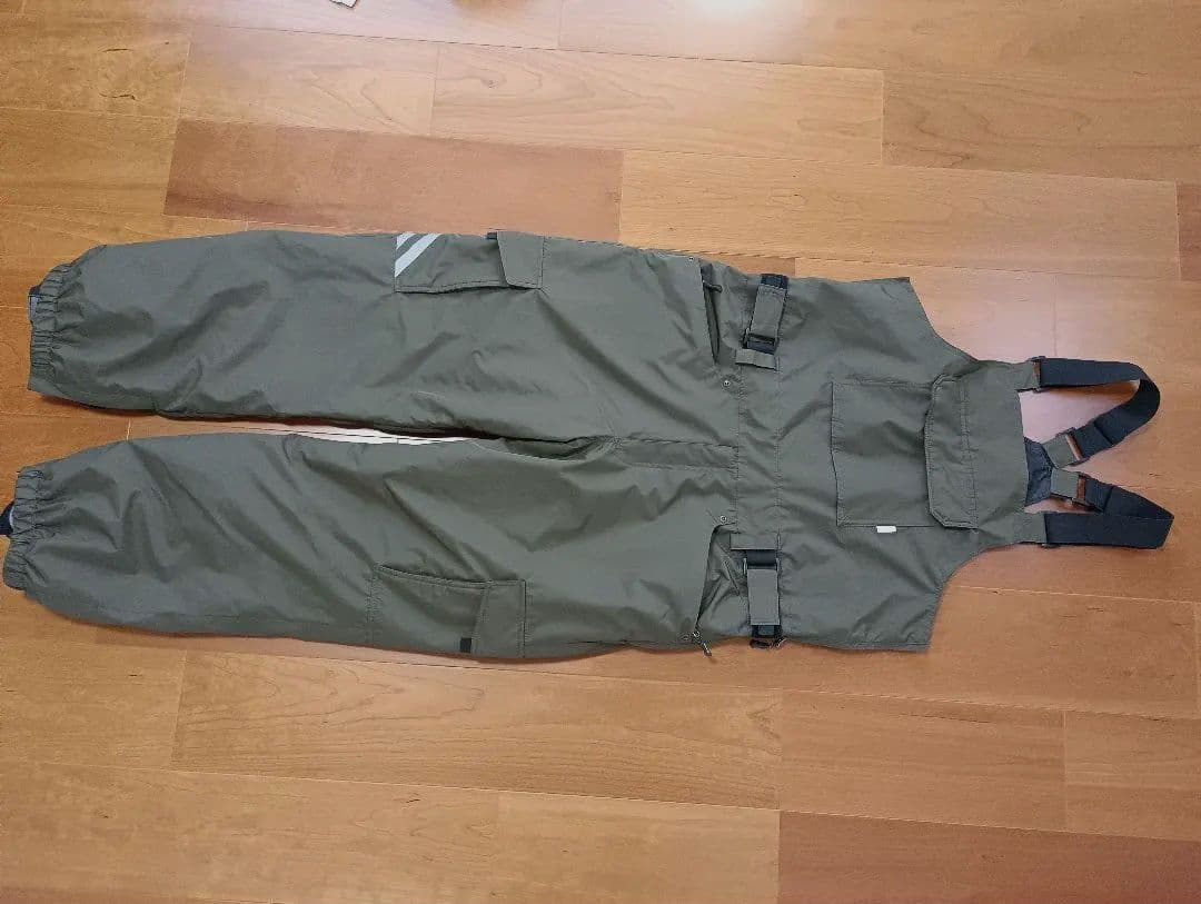 namelessage【ネームレスエイジ】リフレクター付 ビブパンツ Sサイズ