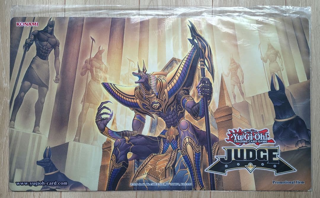 遊戯王 公式 プレイマット ジャッジメント・オブ・アヌビス JUDGE 未開封