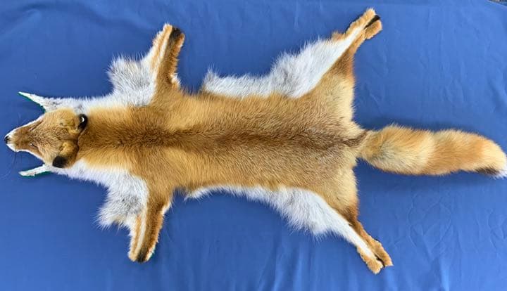 加工例【毛皮】裏地フェルト加工　7700円