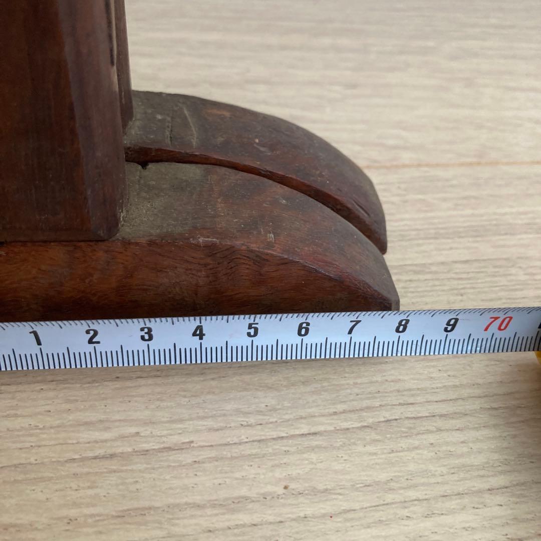 ⭐️最終値下げ　衣紋掛け 着物掛け　木製 衣桁　洋服掛け　折り畳み式　昭和レトロ