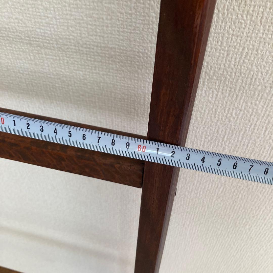 ⭐️最終値下げ　衣紋掛け 着物掛け　木製 衣桁　洋服掛け　折り畳み式　昭和レトロ