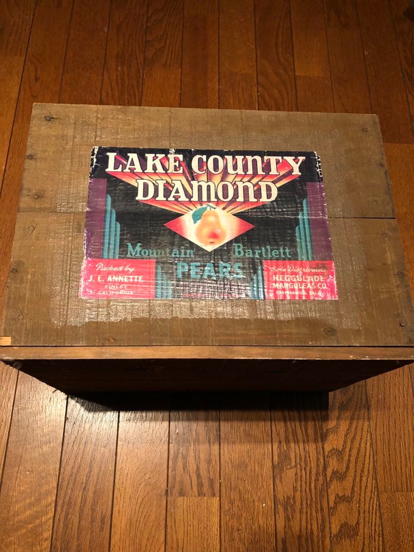 木箱　アンティーク　ウッドボックス