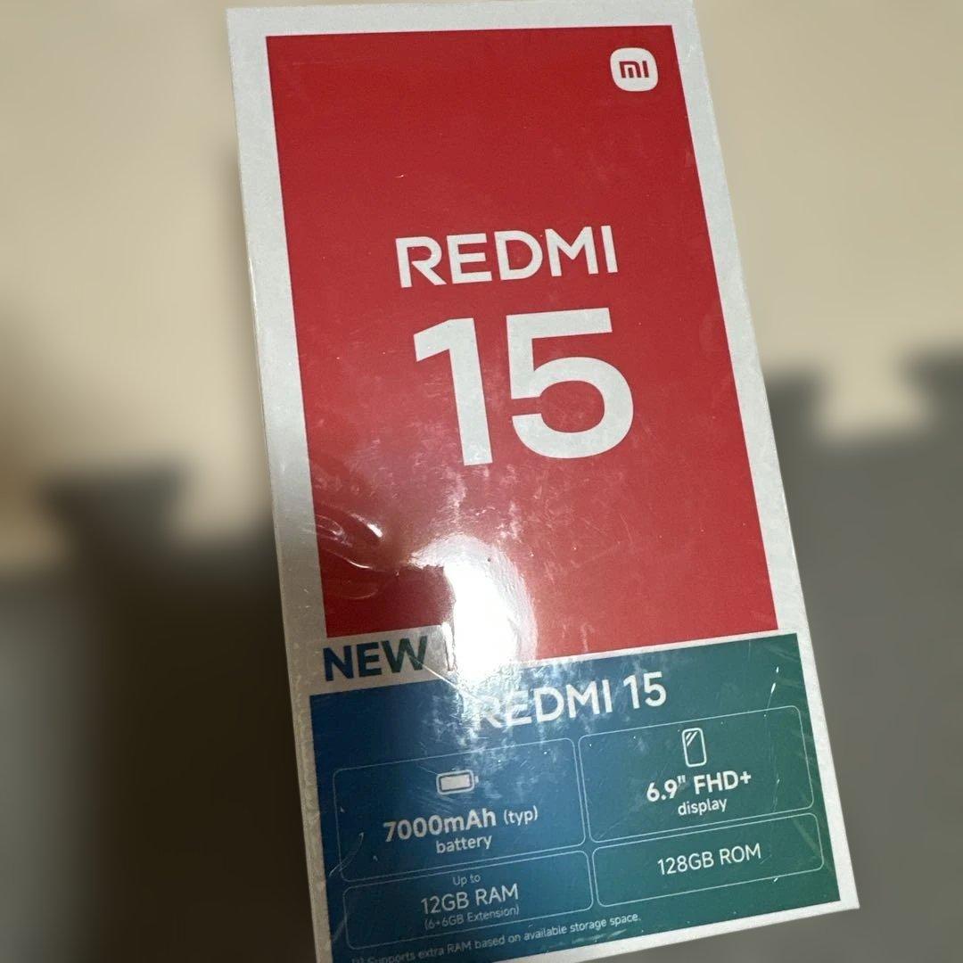 Xiaomi REDMI 15 本体 7000mAh 126GB