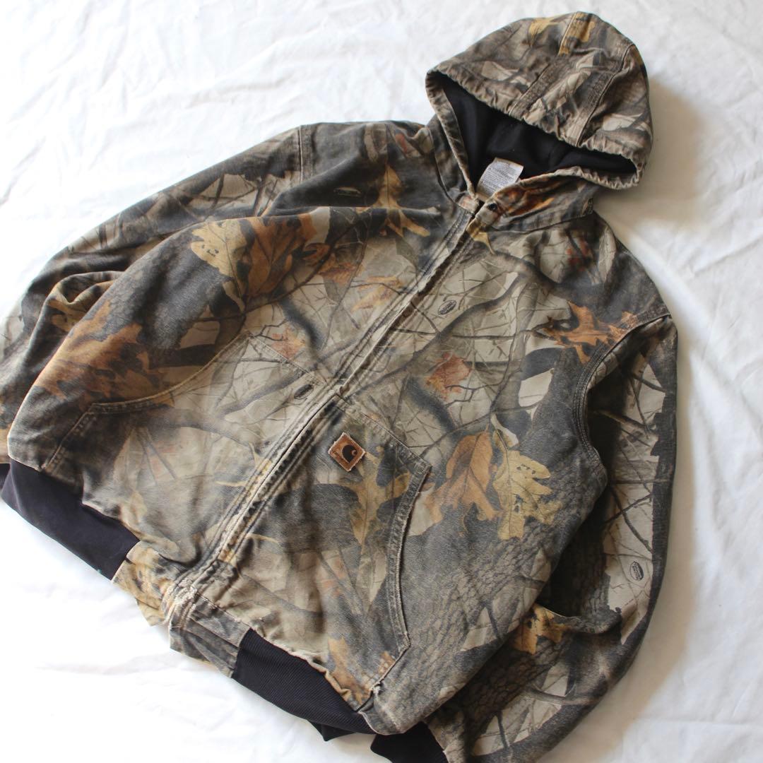 usa製 Carhartt リアルツリー アクティブジャケット CMO asis