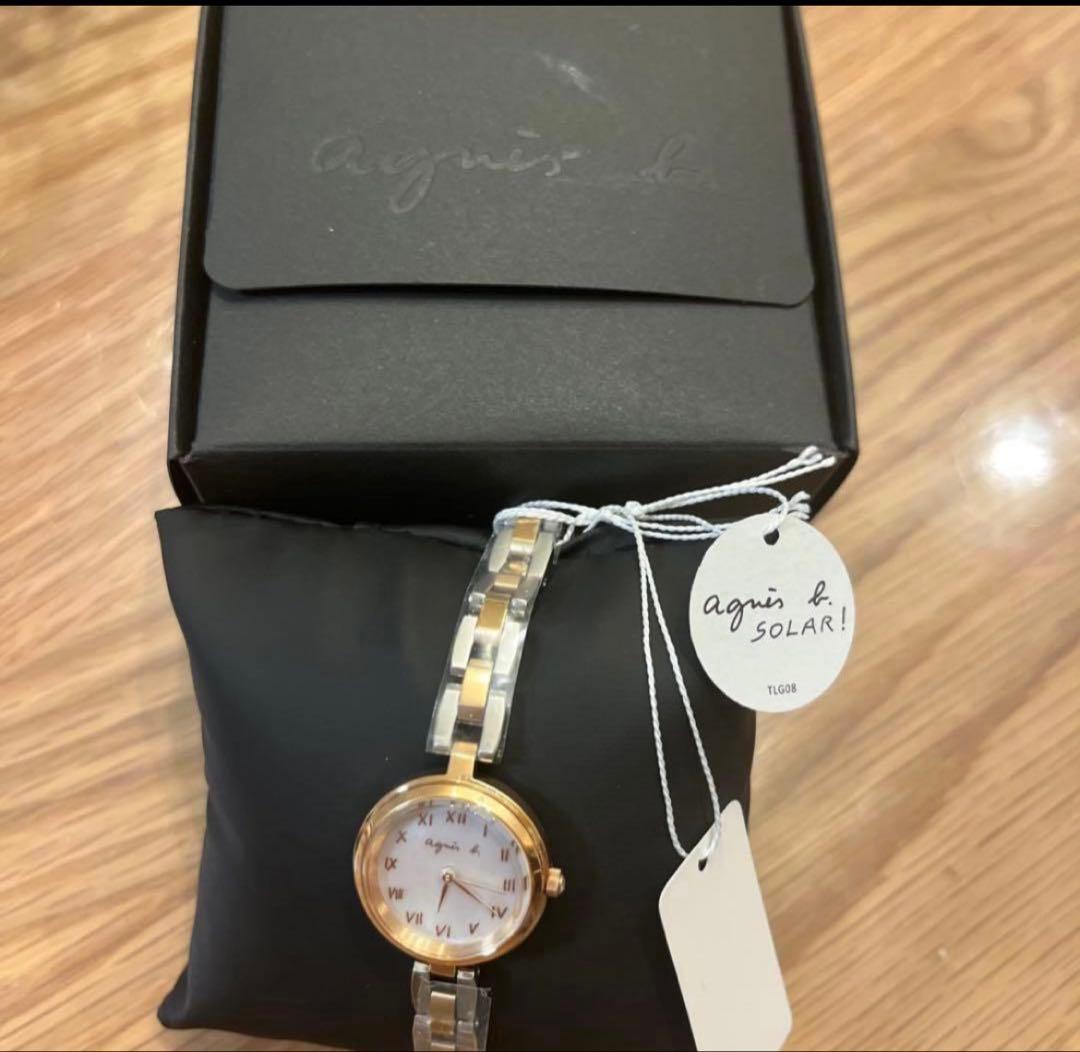 【新品未使用】agnès b. アニエスべー　腕時計　レディース　保証書付