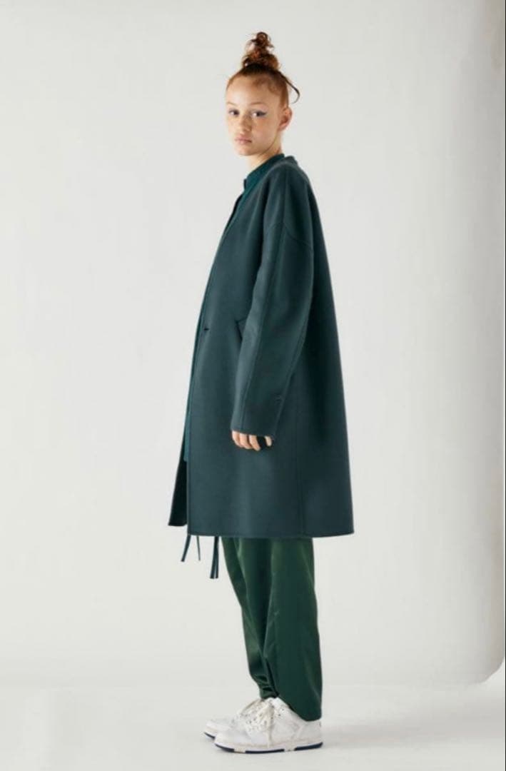 新品 タグ付き ENFOLD エンフォルド ブラック コート38