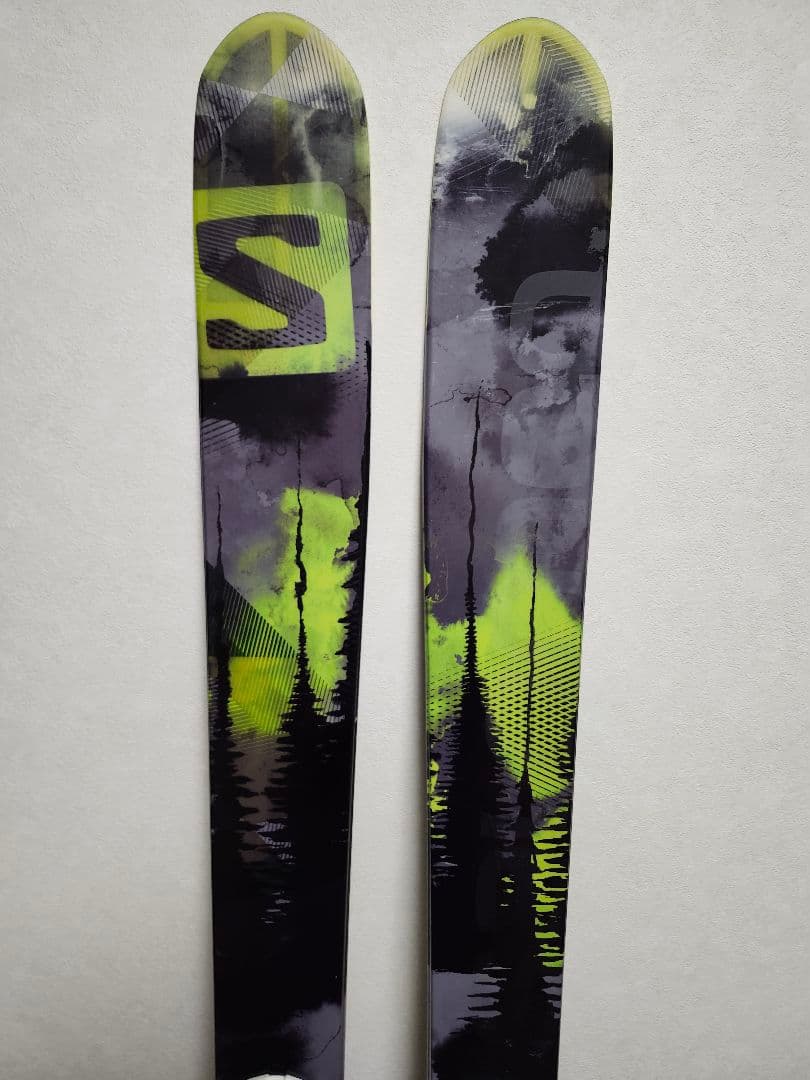 やまだ様 Salomon Q-105 181 ファット スキー 板 良品