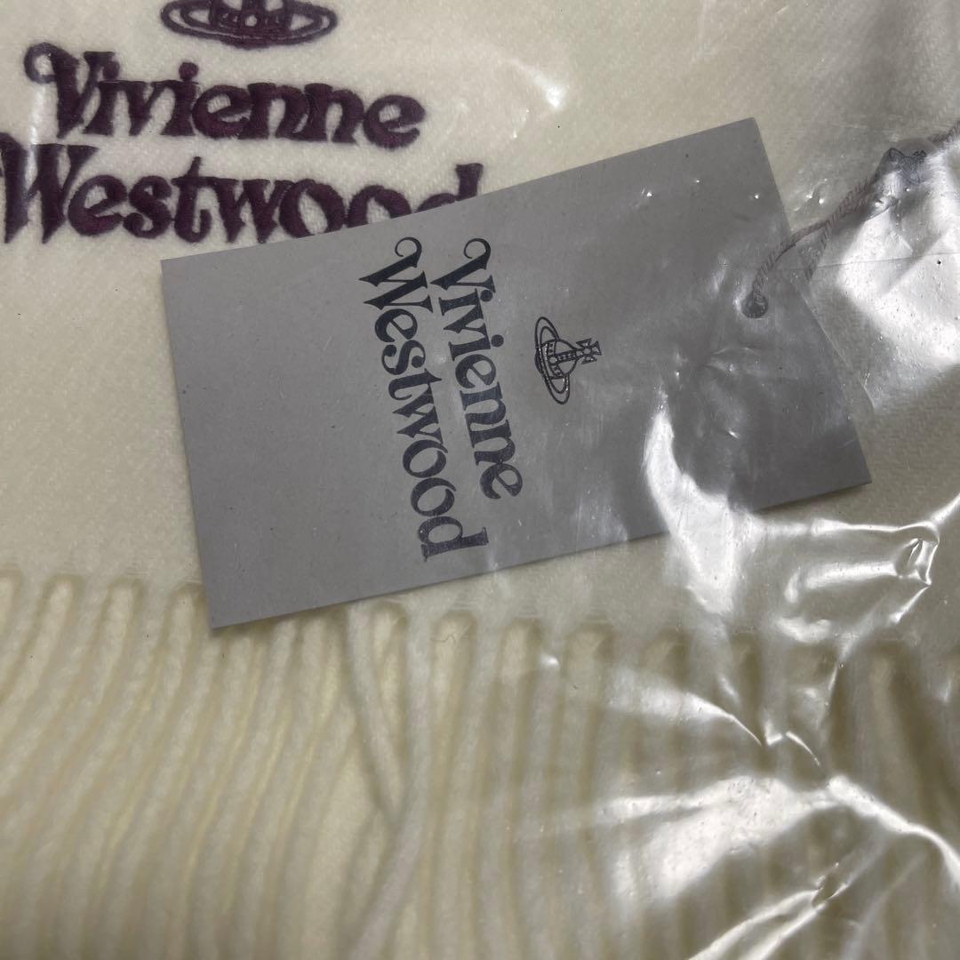 Vivienne Westwood マフラー ホワイト 箱無し