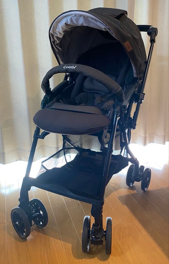 コンビベビーカースゴカルa コンパクトエッグショック　説明書　純正ホルダー付き