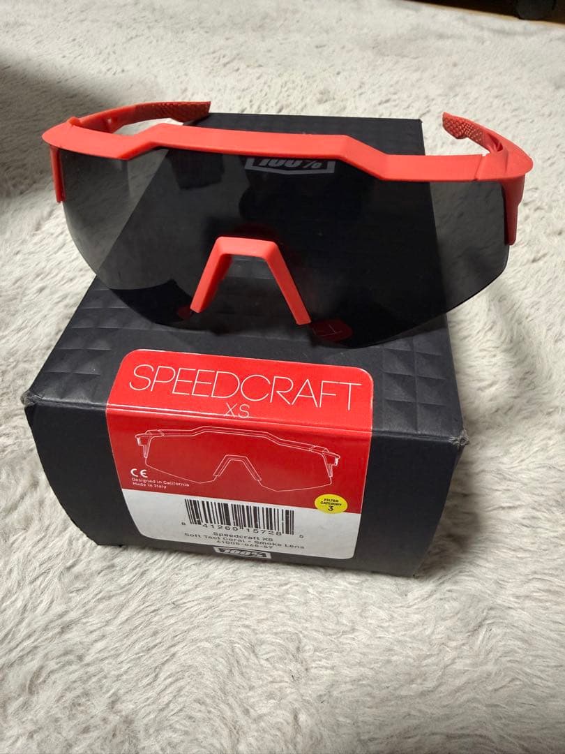 100%サングラスspeed craft XS